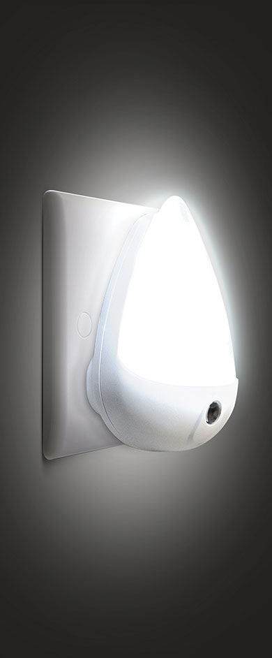 LED Plastic Plug-In Nightlight/Lamp Boston Bs Night Light 